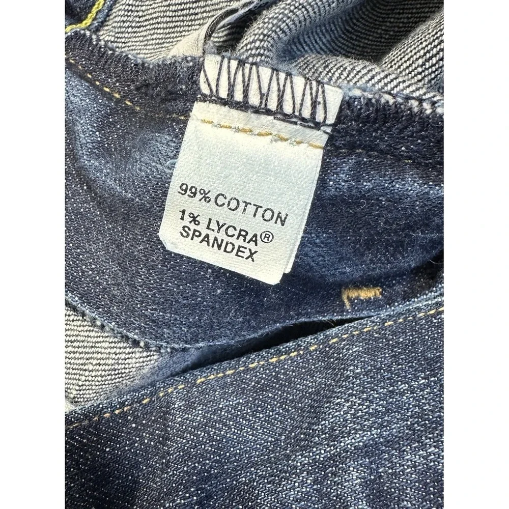 J Crew Jeans Womens 32 Blue Hipslung‎ Capri Y2K